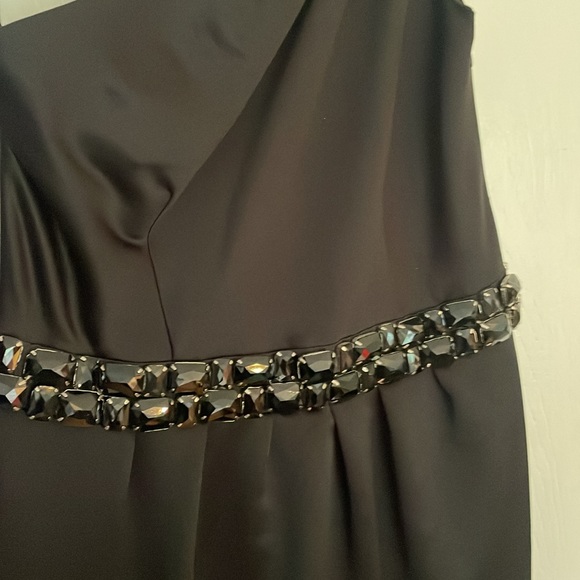 NWT Calvin Klein Black Evening Gown - Picture 3 of 8